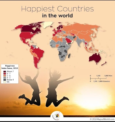 20 марта, в Международный день Счастья, опубликован Отчет ООН "World Happiness Report"-2024: самой счастливой из стран бывшего Союза стал солнечный Узбекистан - поздравляем!!!