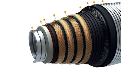 Морозостойкие буровые рукава Continental API 5-7K DN51-102 (2-4": -57 °С!)  